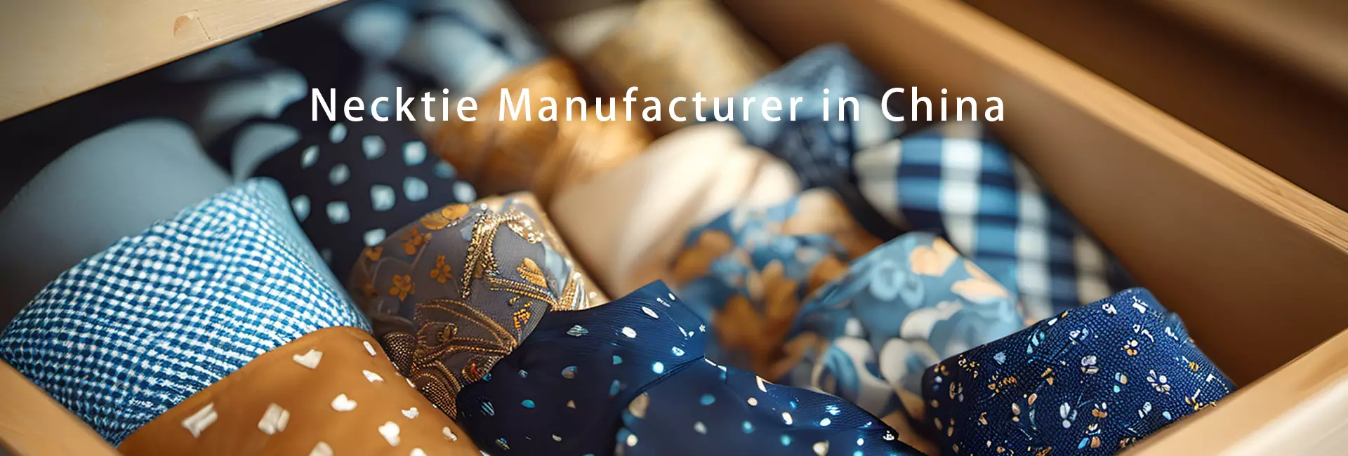 Necktie Manufacturer Banner